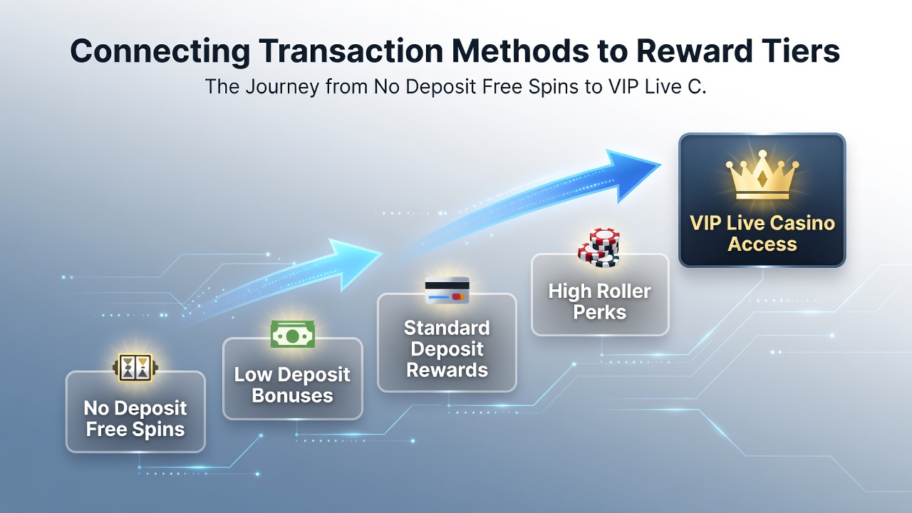 Diagram van beloningsprogressie in mobiele casino apps